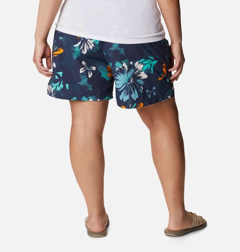 Women's Columbia Sandy River II Printed Shorts Flower | Plus Size CA-K16L3